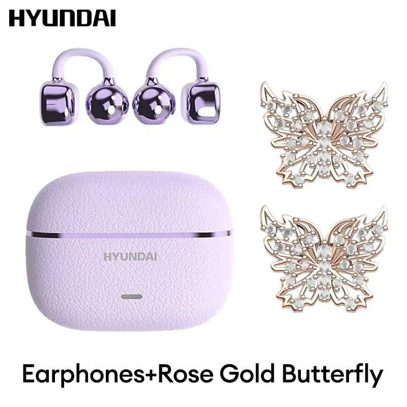 Purple+Rose Gold Butterfly