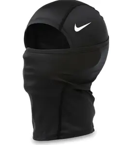 Nike Pro Hyperwarm Hood Therma-FIT Balaclava – Cold Weather Running & Cycling Helmet-Compatible Hood, Adult Mens Womens