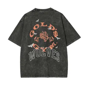 Sport Gold Gym Oversized Tee Oversize Unisex Washed T-Shirt for Women and Men's Unisex Fit Batik Cotton Oversize Streetwear Menswear  Super Soft Pre-Shrunk