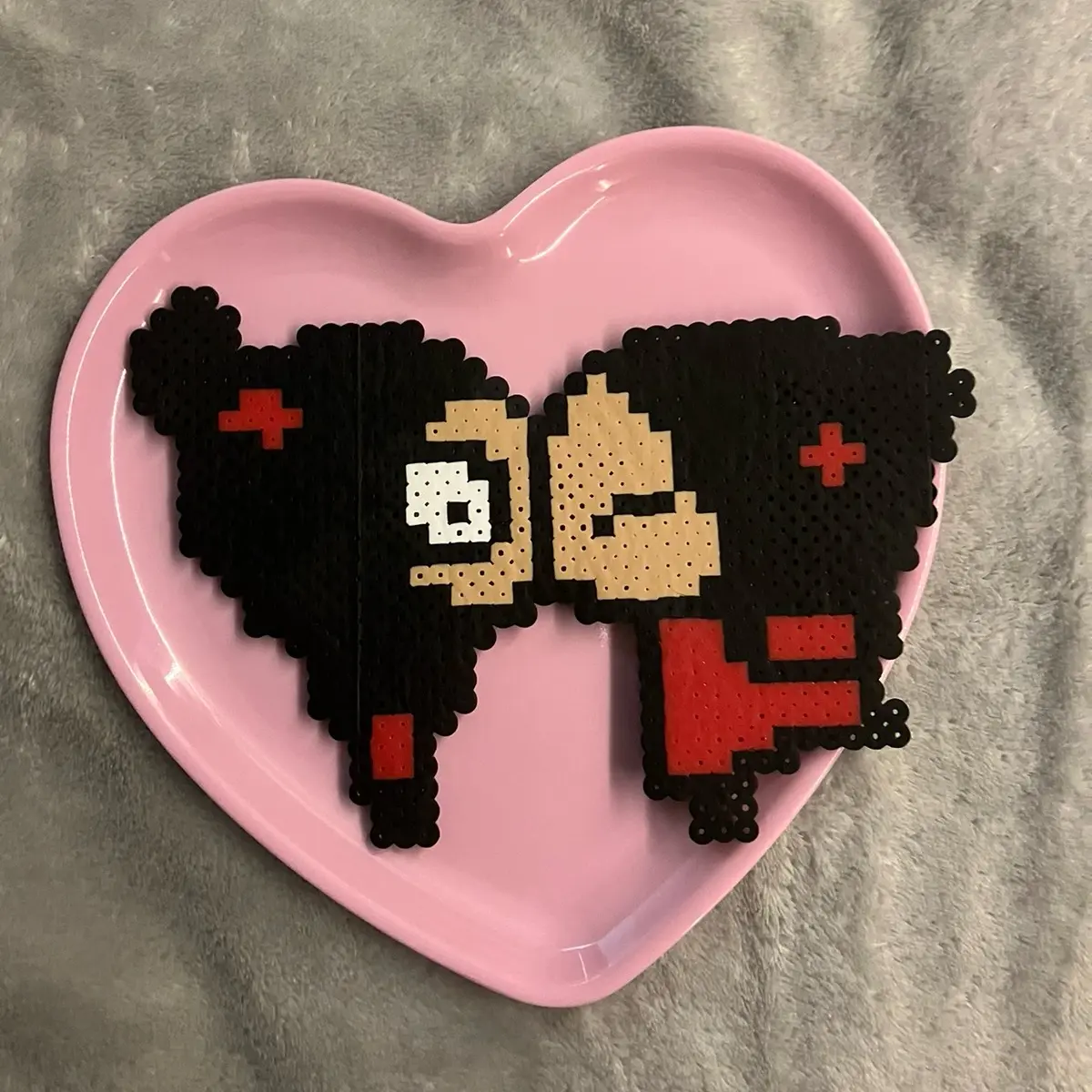 Perler Bead Art | Pucca & Garu