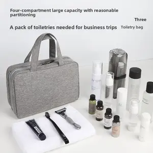 Waterproof Travel Hanging Toiletry Bag Foldable Portable Multifunctional Cosmetic Storage Bag