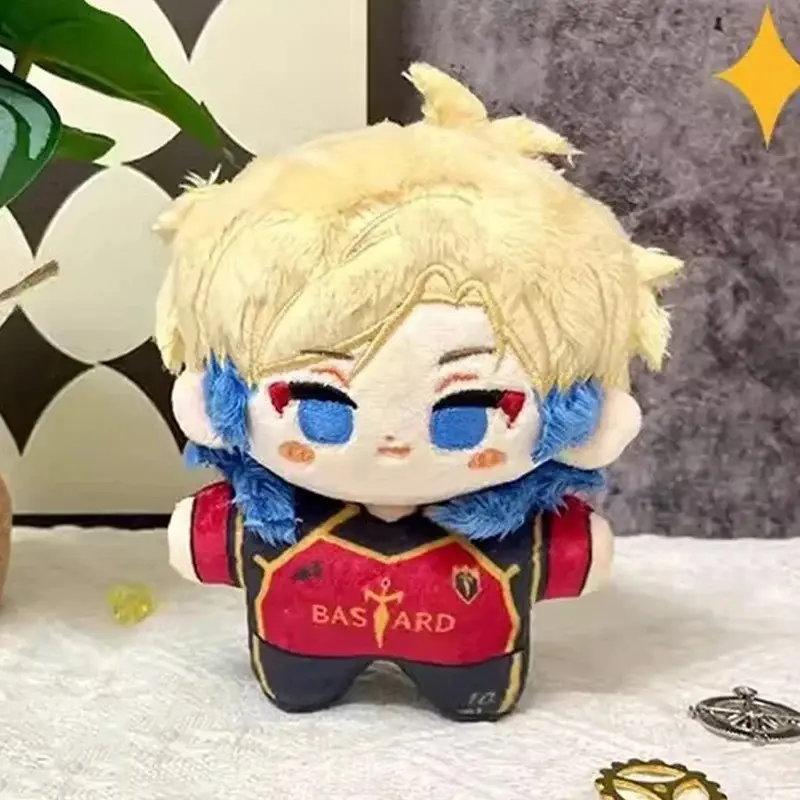 Blue Lock Michael Kaiser Plush Toy Cute Chibi Stuffed Doll Anime Soft Plushie Fans Collectible Gift