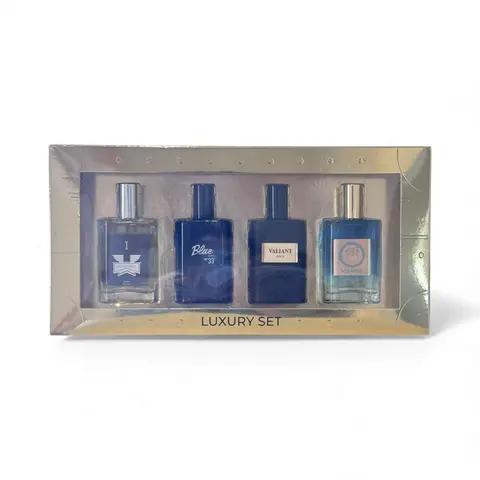 Men's 4pcs Luxury Coffret Set 4*25ml/0.85fl.oz EDP Eau De Parfum HOLIDAY GIFT FOR MAN Ideal for Fine Fragrances, Holiday Gifts, Four Bottles
