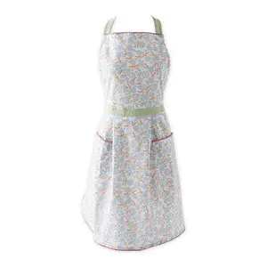 Design Imports Blue Blossom Printed Apron
