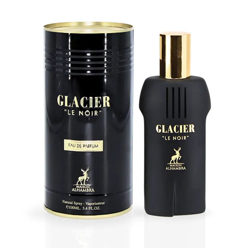 Glacier Le Noir Eau De Parfum Spray 100ML (3.4 OZ) By Maison Alhambra | Redefine Masculinity With These Modern Scent.