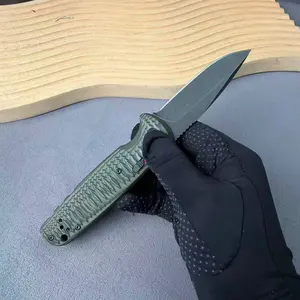 Outdoor practical folding knife, G10 handle, high hardness blade, outdoor camping, driving, fishing EDC tool, best gift