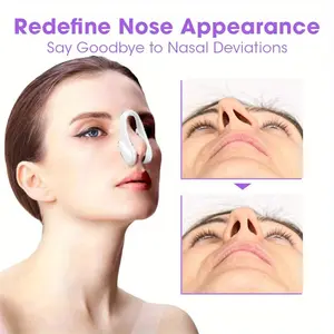 3pcs Nose Shaping Kit - Nose Bridge Lifting Sculpting Clips, Painless Enhancement Massager - Invisible Nose Shaping Tools, No Power/ batteries Required, No Fragrance
