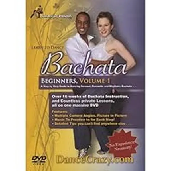 USED Book - Dance Bachata, Learn to Dance Bahcata, Beginners Volume 1: A Step-By-Step Guide To Bachata Dancing (DVD) - english