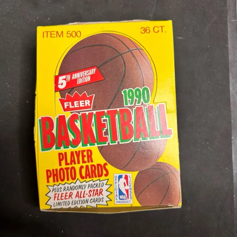 Fleer 1990-91 Basketball Cards 5th Anniversary Edition