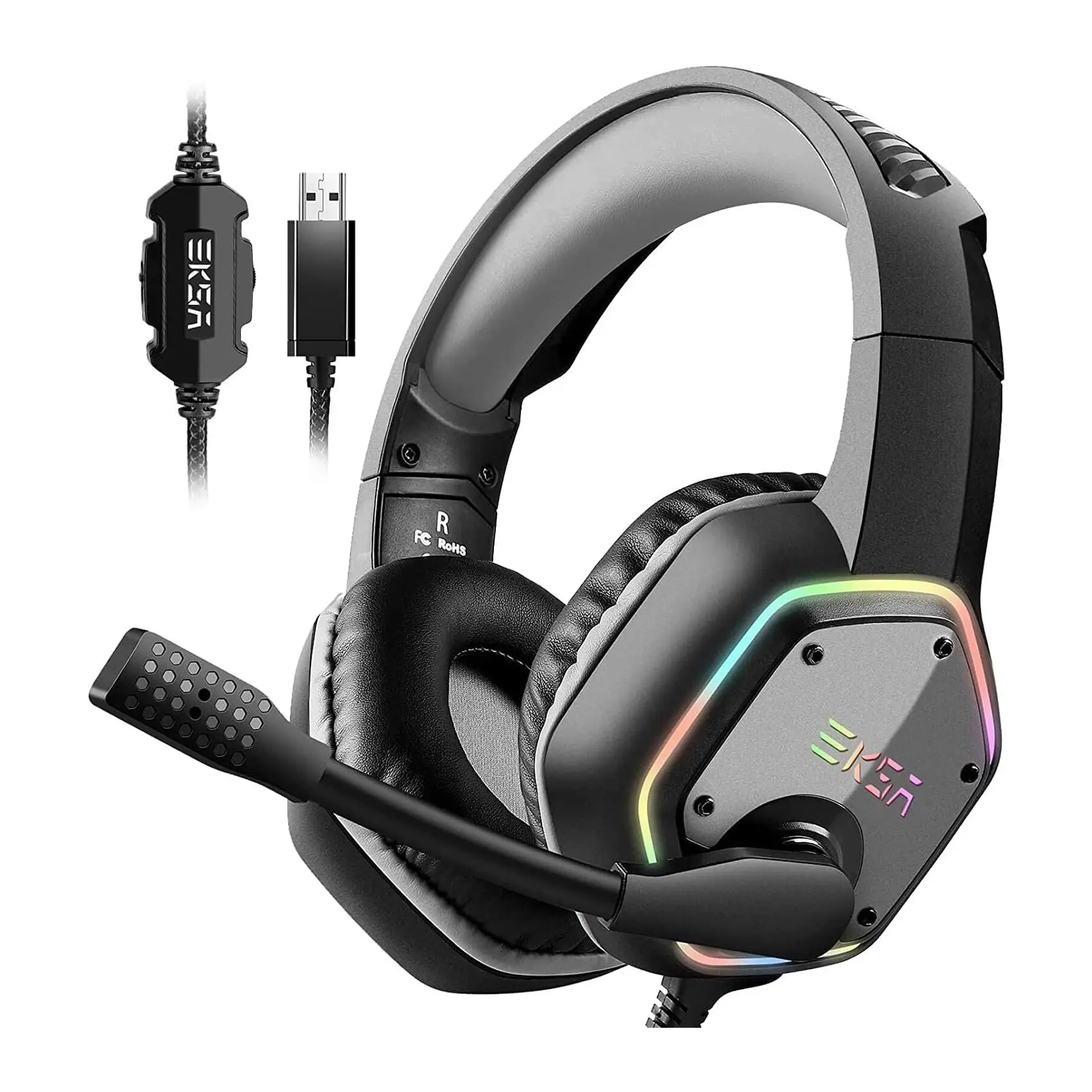EKSA E1000 RGB USB Gaming Headset
