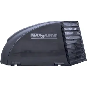 MAXXAIR 933083 Smoke Roof Vent Cover - Ventilated, Weatherproof, Aerodynamic, Odor-Control Household Appliance Accessory, Ventilated Cover