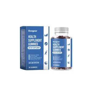 Googeer Calm Sleep Gummies 30ct | Improve Mood Better Sleep Support Stress Relief & Post Workout Recovery Natural Dietary Supplement