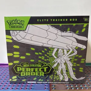 Pokémon Perfect Order Elite Trainer Box - Mega Evolution Trading Card Game for Ages 6+