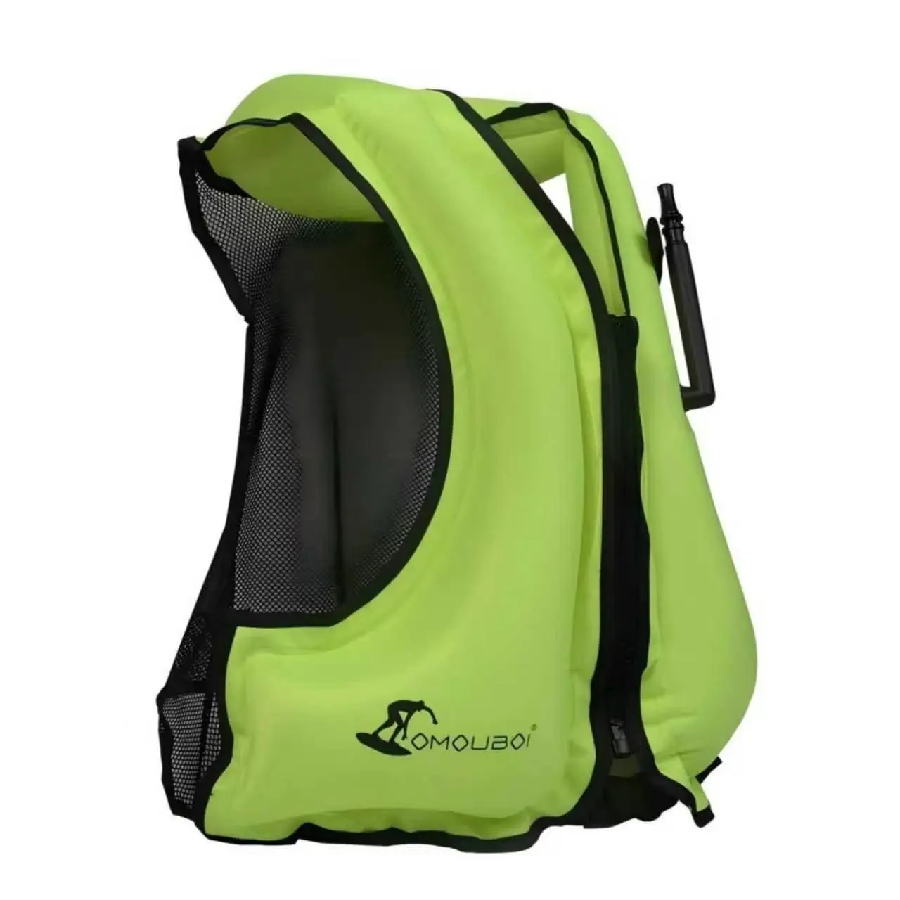 Inflatable Buoyancy Vest, Inflatable Floater, Snorkeling, Rafting, Family Swimming, Mesh Breathable, Foldable Portable, Summer Water Sports