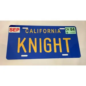 Knight Rider License Plate