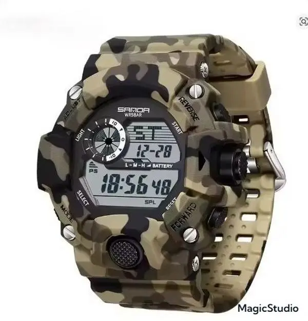 Camo Sports Watch
