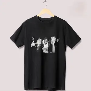 Chris Farley Tupac Shakur And Kurt Cobain Partying T-Shirt, Vintage 90S Streetwear Hip Hop Best Seller 2Pac Gifts Tees