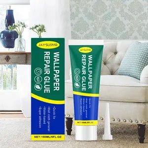 Home Wallpaper Repair Glue, Instant Use Long-Lasting Super Adhesive for Pure Paper Non-Woven Fabric, Universal Wallpaper Glue