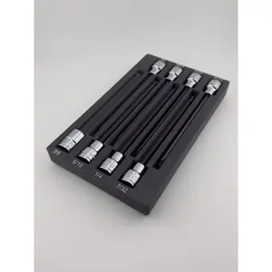 Imperial - Icon Long Ball Hex Bit Socket Holder – Gridfinity 3D Printed Organizer