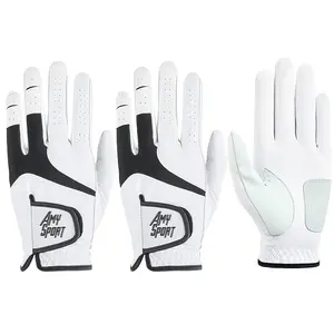 Men'S GKANDI Golf Gloves, Available for Right And Left Hand, Set of 3, Made from High-Quality PU with All-Weather Grip for Optimal Performance, Breathable And Comfortable, Perfect Gift for Him