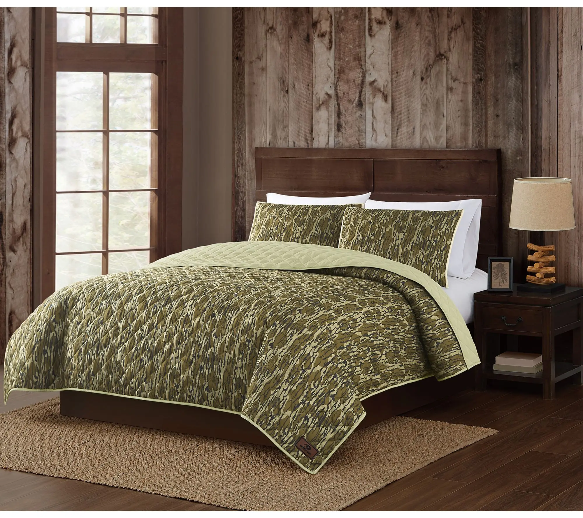 Mossy Oak Bottom Land Full/Queen Quilt Set Mossy Oak Bottom Land Full/Queen Quilt Set