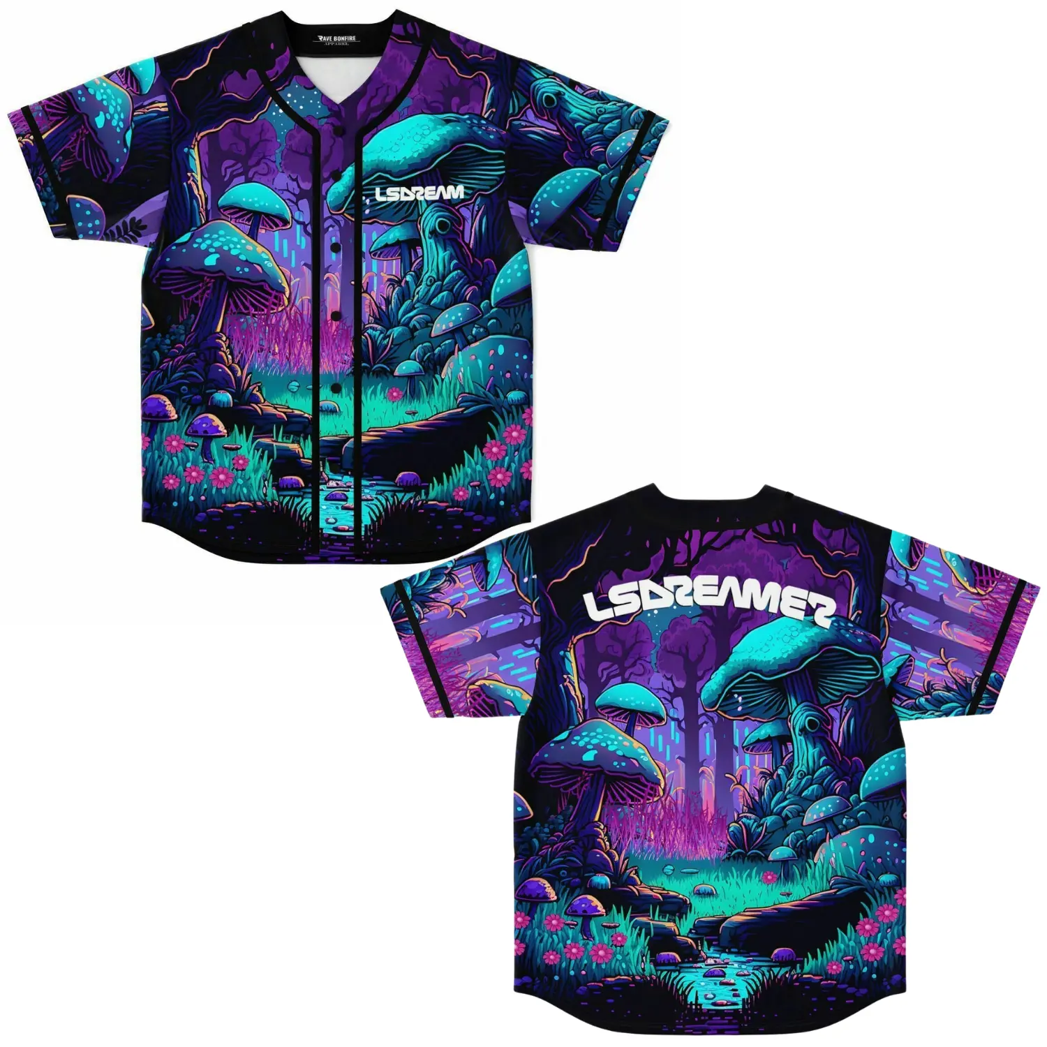Gabe Rave Baseball Jersey, EDM Festival Jersey Shirt, Rave Fan Apparel