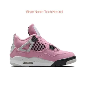 Pink and Black High-Top Casual Shoes
