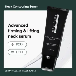 DRMTLGY Neck Contouring Serum 1.7 fl oz with Cooling Roller Applicator