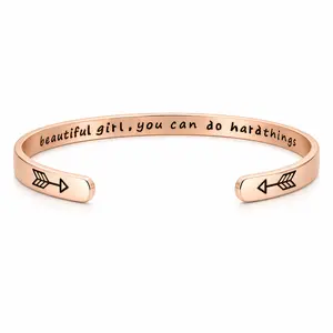 GONA Personal Bracelets for Teens/Women-Inspirational Jewelry Gifts for Daughter/Sister/Mom/Friends-Adjustable Bracelet in a Pretty Gift Box