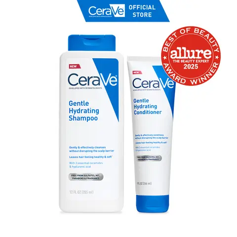 CeraVe Gentle Hydrating Shampoo + Conditioner
