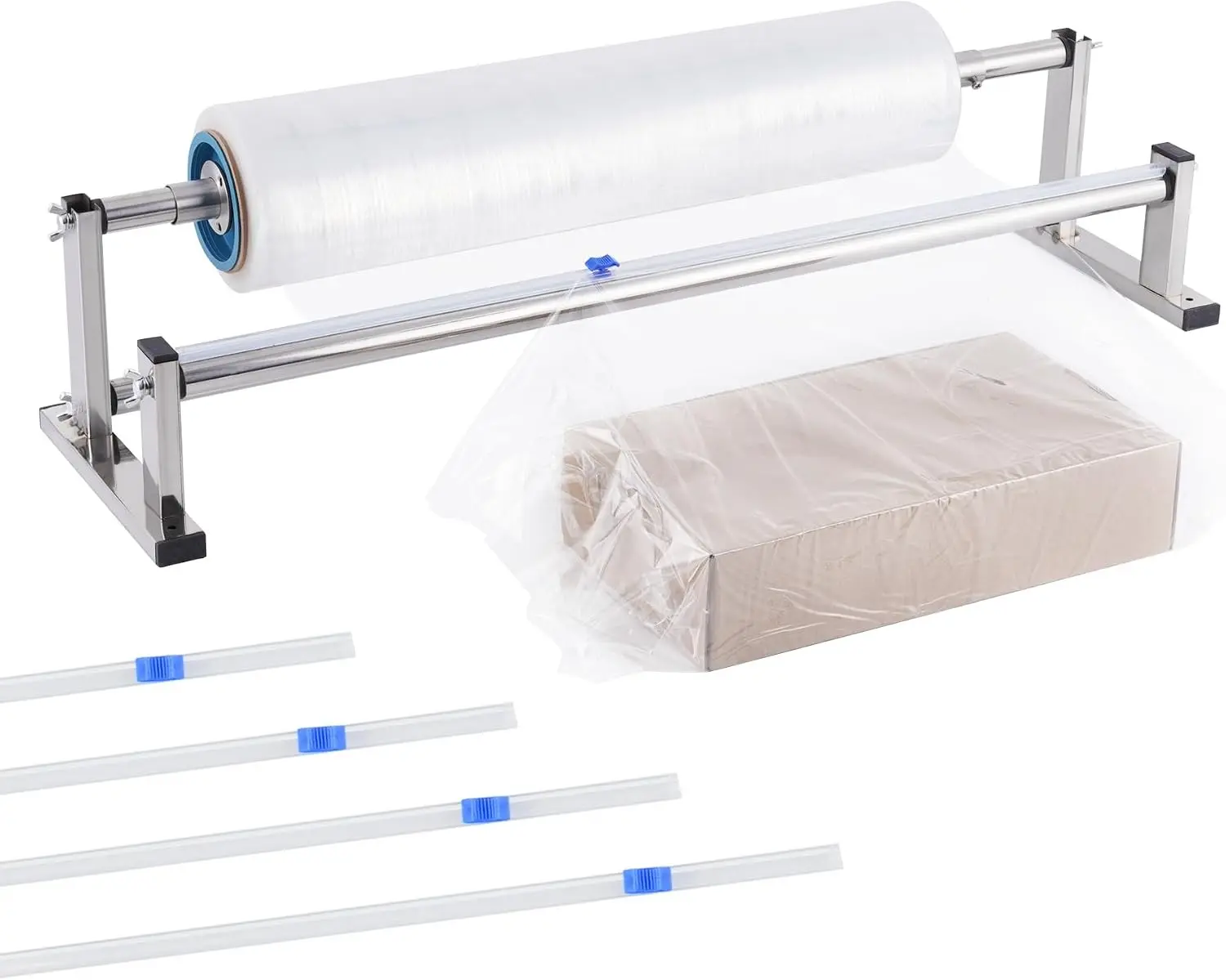 21.6 Inch Manual Table Stretch Film Dispenser Wrapping Machine