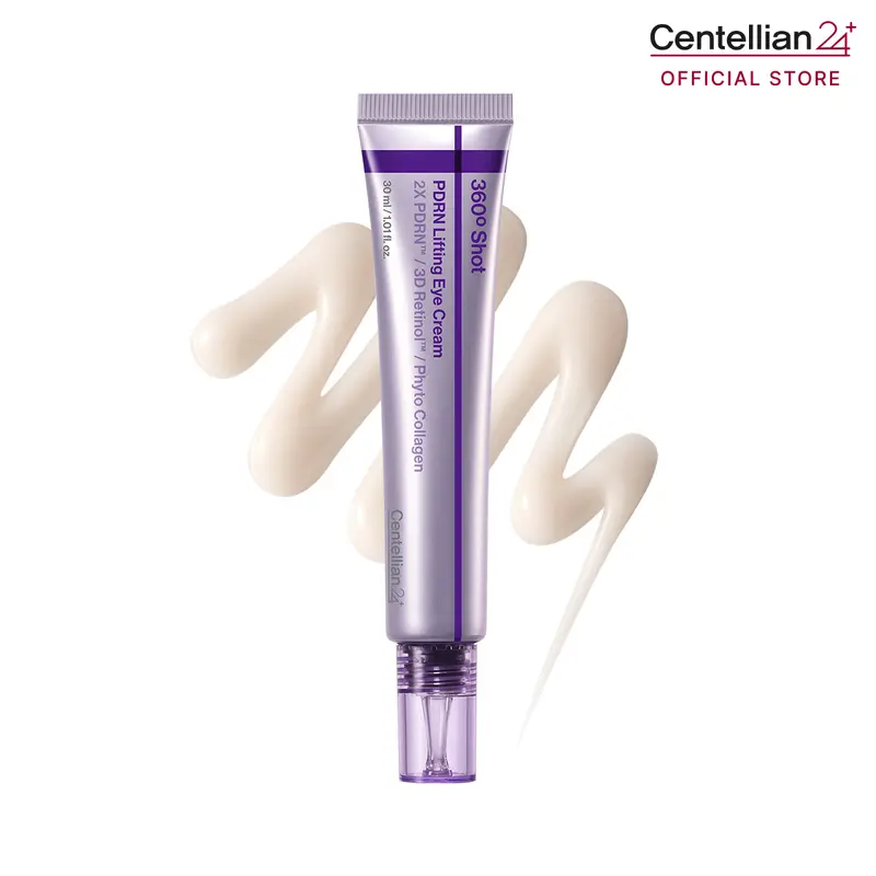 [Centellian24] 360° Shot PDRN Lifting Eye Cream 30ml | TECA + Multi-Molecule PDRN + Plant-Based Collagen Threads | Firming, Lifting & Eye Contour Care | Triple Retinol + Peptides | Puffiness, Fine Line & Wrinkle Care | Korean Skincarel