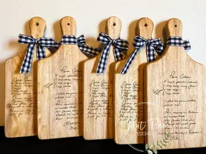 Engraved Recipe Cutting Board-Double Sided