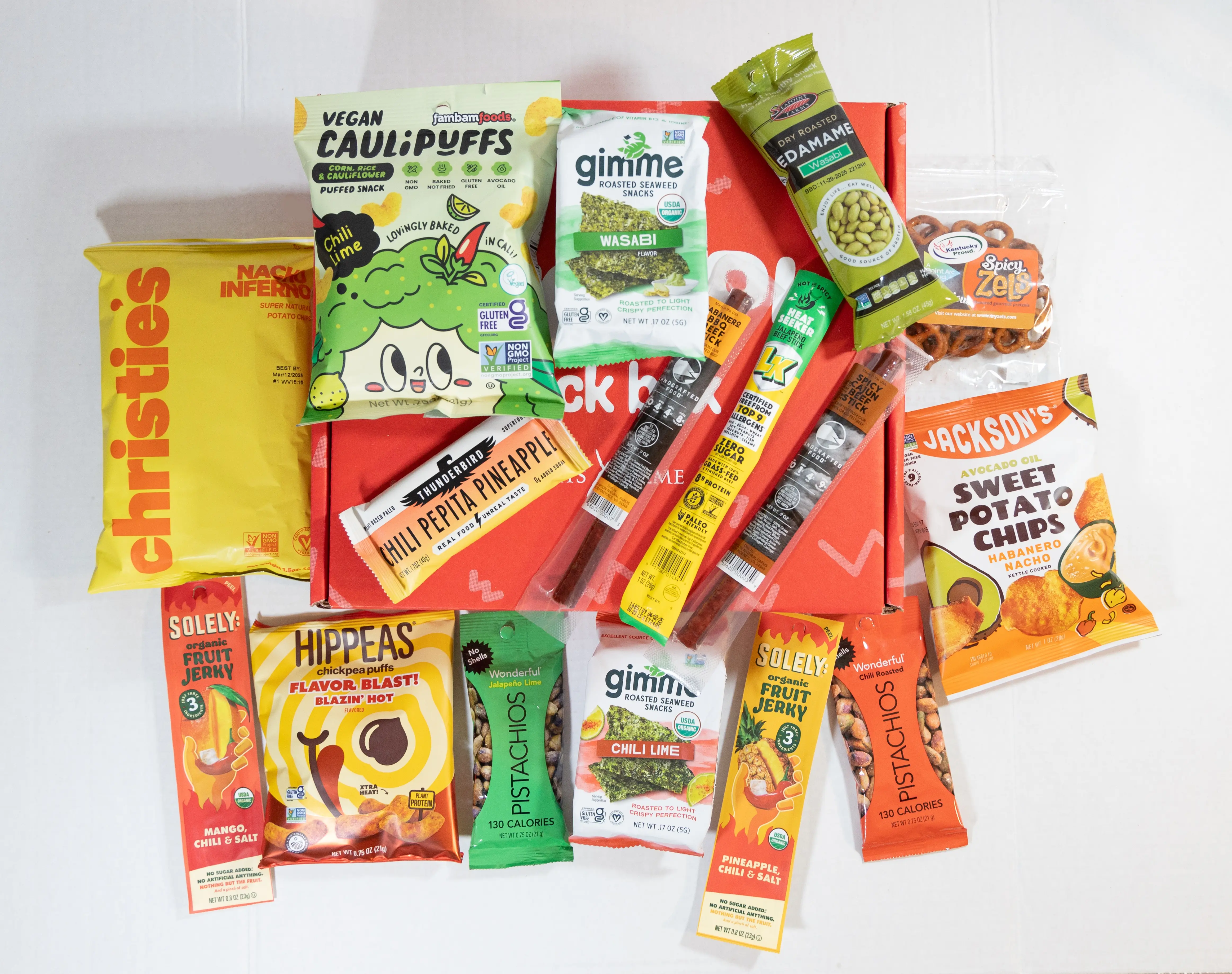 Healthy Spicy Snack Gift Box - Delicious Snack Packaging for Any Occasion