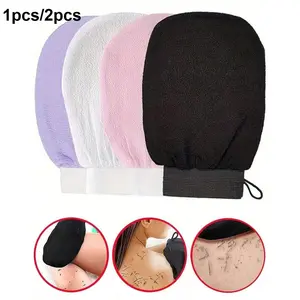 Deep Exfoliating Glove, Smooth & Radiant Body Scrub, Cleanses Dry Dead Skin, Gentle Yet Effective, Korean Exfoliating Glove, 100% Visco, Body Care Tool