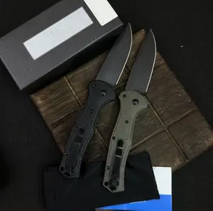 Button Lock Folding Utility Tool D2 Steel Blade Non-Slip Fiber Handle Outdoor Camping Fishing EDC Multi-Purpose Cutter