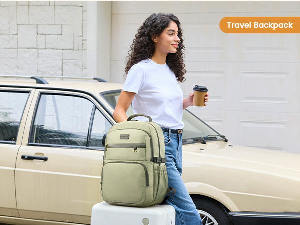 LOVEVOOK Laptop Backpack for Women, 15.6 Inch Travel Backpack with Giant Tumbler Holder Pocket, Multi-Pocket College School Bookbag Purse, Water-Resistant Work Daypack for Teacher Nurse LOVEVOOK Laptop Backpack for Women, 15.6 Inch Travel Backpack with Giant Tumbler Holder Pocket, Multi-Pocket College School Bookbag Purse, Water-Resistant Work Daypack for Teacher Nurse