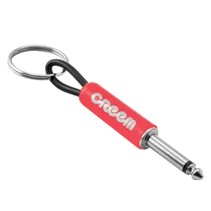 CREEM Logo Guitar Plug Keychain