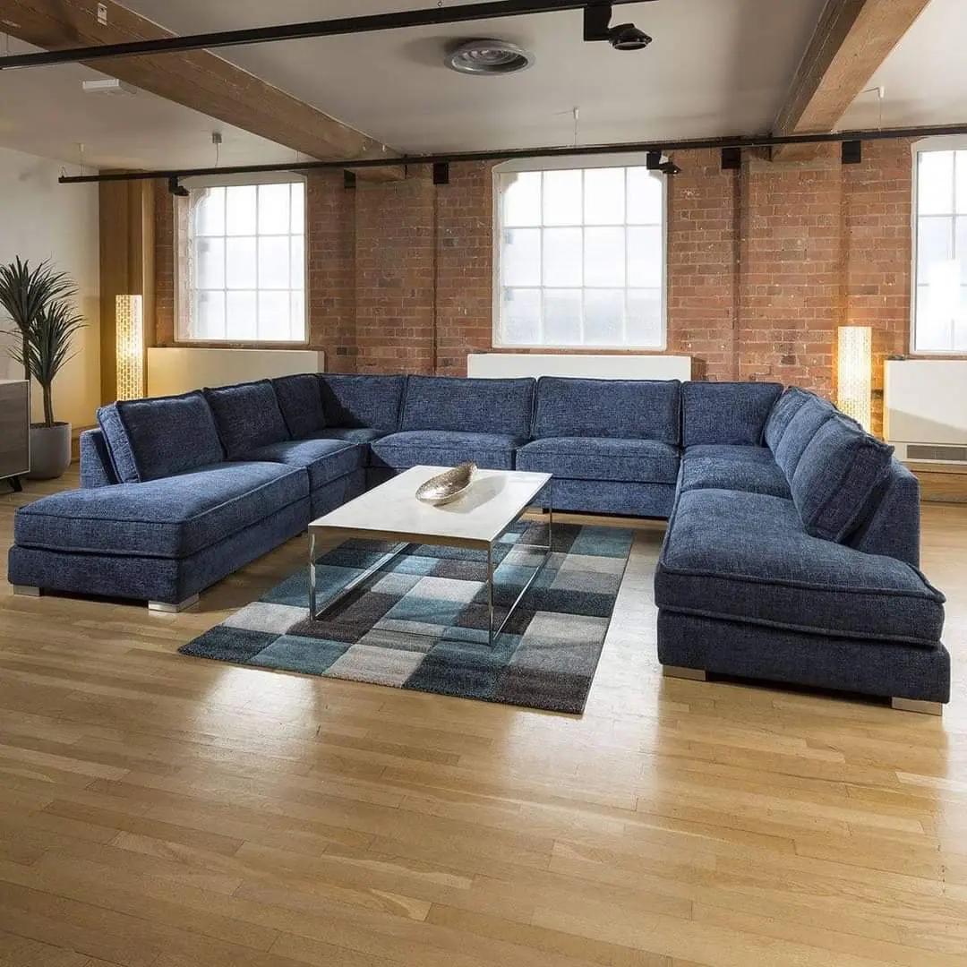 7 seaters Ushaped Modular corner sofa for living room