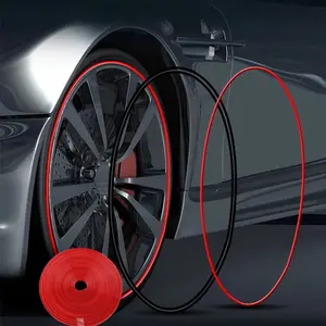 Car Wheel HUB Sticker, Anti-scratch Car Wheel Rim Sticker, Universal Car Wheel Rim Protector with Adhesive, Car Accessories