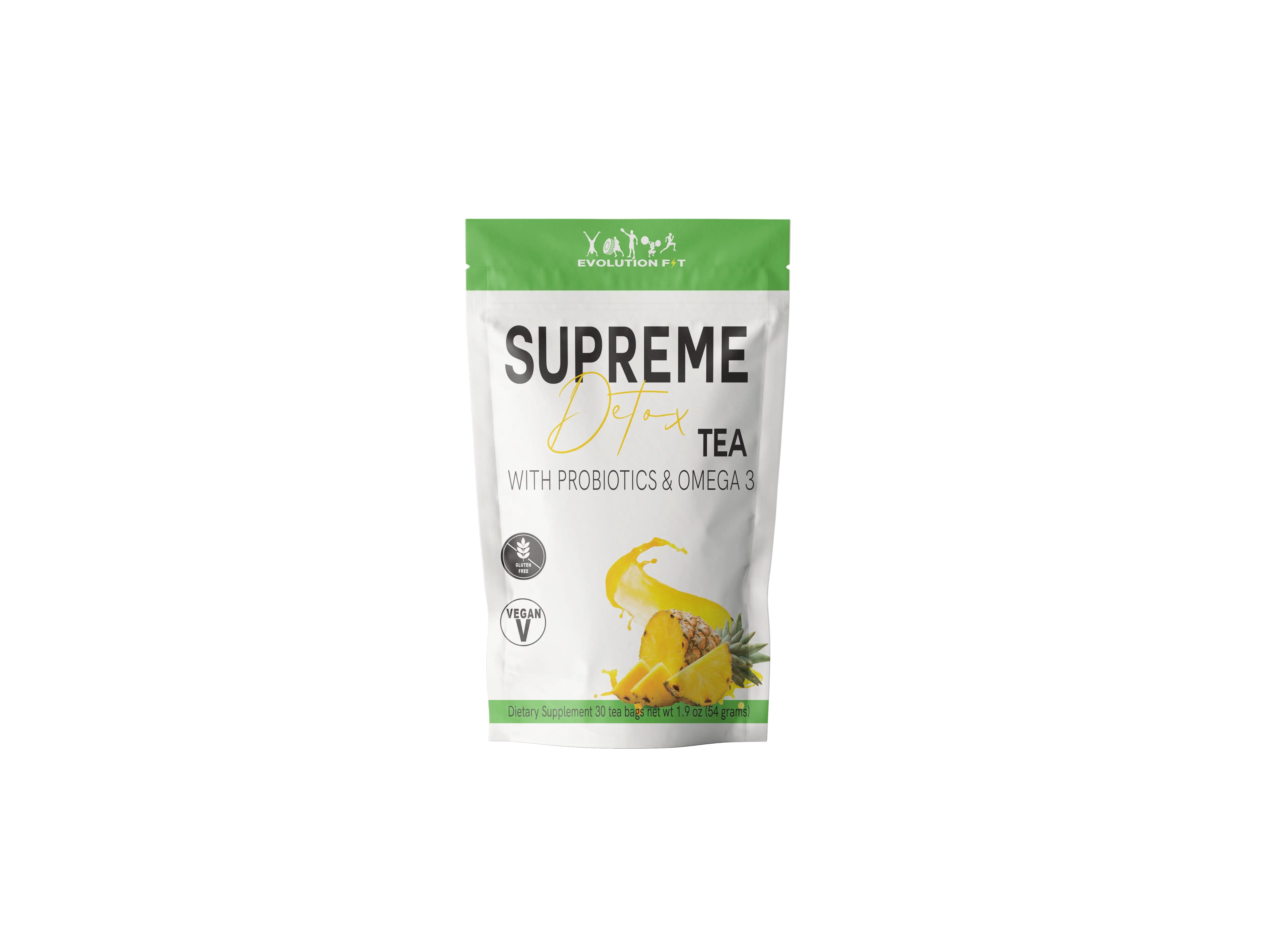Supreme Detox with probiotics Pineapple 30 sachets