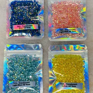 4mm Transparent AB Resin Rhinestones