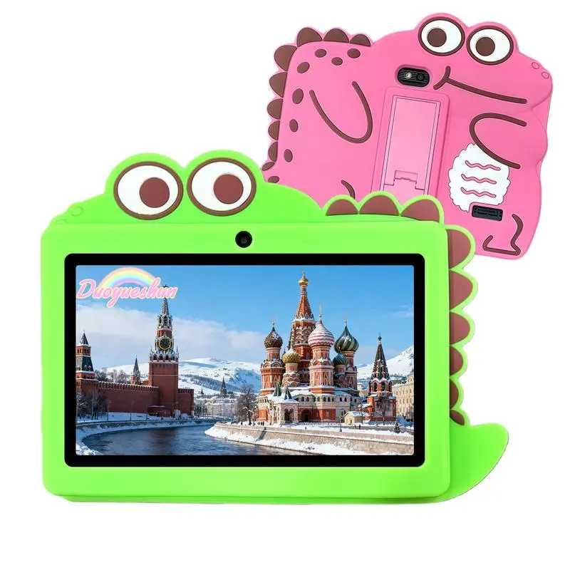 7-inch kids' tablet with parental controls, dual cameras, educational learning and games, 16GB storage, perfect gift for Christmas, Halloween, and birthdays, Toddler Tablet, Student Tablets, Touchscreen Tablet