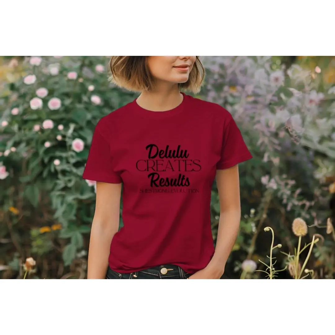 Delulu Creates Results Tee homedecor