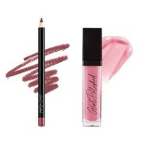 Girlpolished Ballerina + Curry Lip Duo | Ballerina Lip gloss & Curry lip pencil