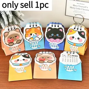 Mini Cat Calendar, Monthly and Weekly Planner, Desktop Decorative Organizer, Multiple Styles, Home or Office Use, Table Calendar