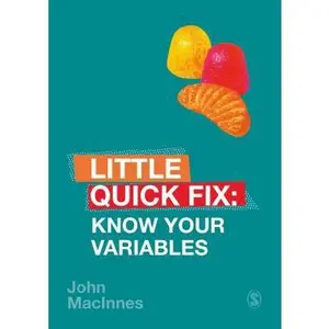 USED-Know Your Variables: Little Quick Fix by MacInnes, John (Paperback)