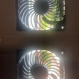 Solar Powered Cooling Ventilation Fan, Ventilator, Solar Panel & Fan Kit, Outdoor Cooling Solution for Chicken House, Greenhouse, Pet House