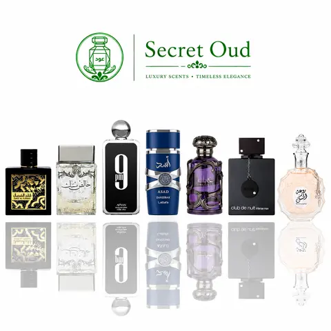 Qaed Al Fursan + Pure Musk + 9pm + Asad Zanzibar + Habik man + Club de nuit intense + Rouat al Musk