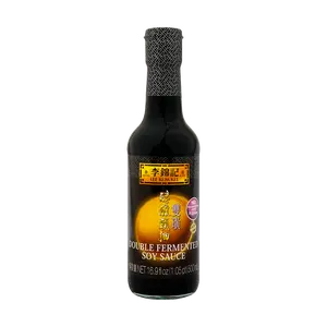 Lee Kum Kee Premium Soy Sauce - Double Brewed First Draw, 500ml Bottle - Authentic Chinese Condiment for Cooking & Dipping